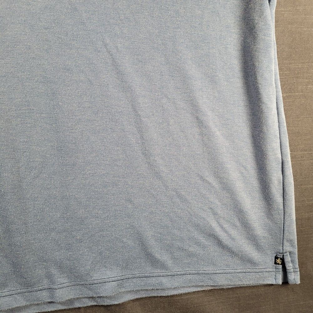 Nat Nest Polo Polyester‎ Blend Shirt Mens Blue Size XXL - Picture 7 of 10
